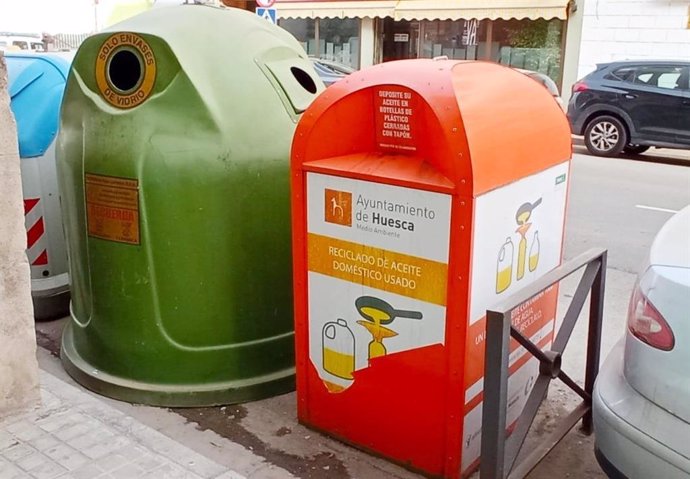 La ciudad de Huesca recicla 23.165 litros de aceite en 2020.