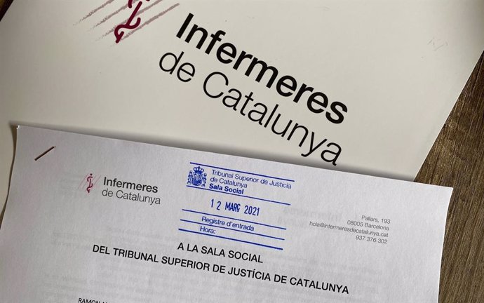 Demanda d'Infermeres de Catalunya presentada al TSJC.