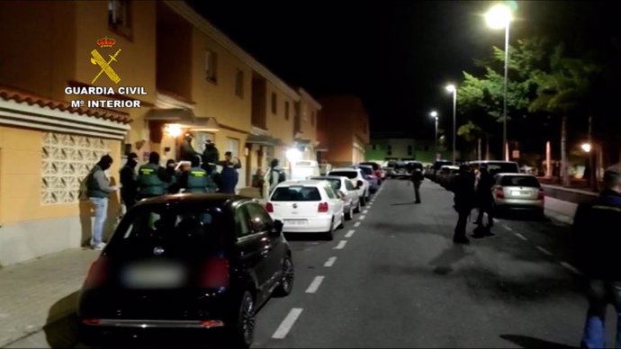 La Guardia Civil desmantela un nuevo punto de venta de droga en Vecindario (Gran Canaria)