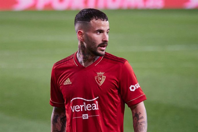 Rubén García, jugador de Osasuna