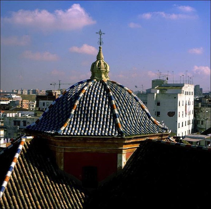 Cubiertas de la iglesia de San Bartolomé