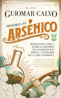 Archivo - Portada de 'Historia del arsénico', de Guiomar Calvo.