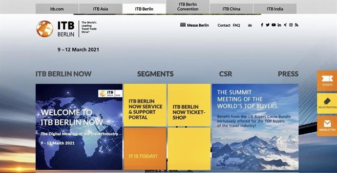 Nota + Foto + Sonido/La Comunidad Reactiva En Alemania L A Promoción Turística De La Región