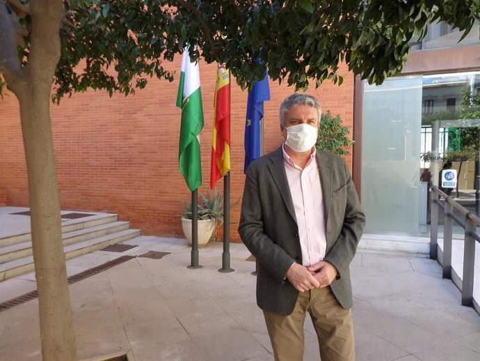 El delegado territorial de Salud y Familias de la Junta de Andalucía en Almería, Juan de la Cruz Belmonte