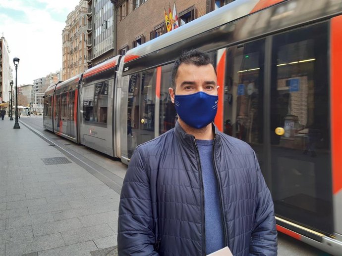 El presidente de CHA-Zaragoza, Chuaquín Bernal.