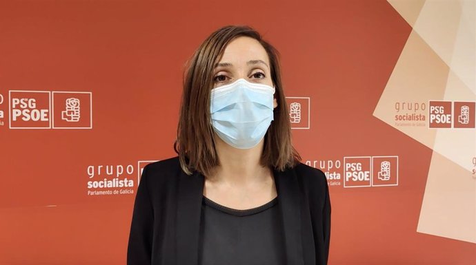 Archivo - La diputada del PSdeG en el Parlamento gallego Noa Díaz.