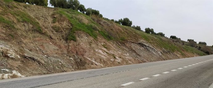 Carretera A-339 entre Cabra y Alcalá la Real donde la Junta de Andalucía ha acometido mejoras