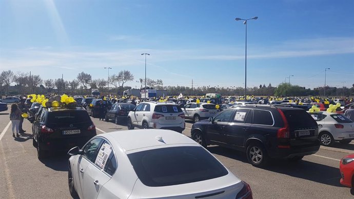 La protesta de los interinos