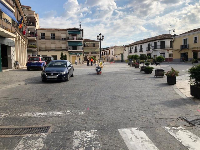 Archivo - Plaza Mayor de Morata de Tajuña