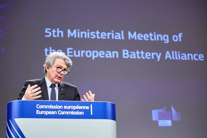 El comisario europeo de Mercado Interior, Thierry Breton