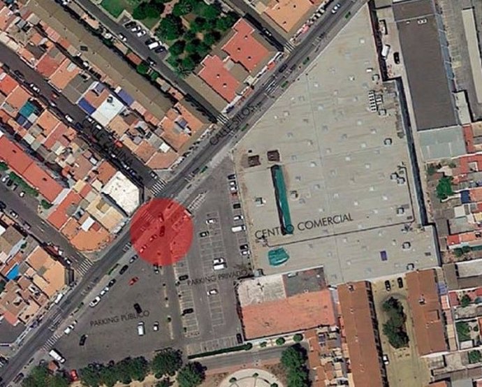 Plano de la nueva rotonda en la calle Silos de Alcalá de Guadaíra (Sevilla).