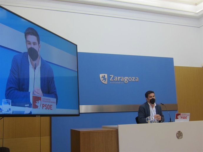 El concejal del PSOE en el Ayuntamiento de Zaragoza, Horacio Royo