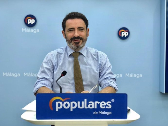 José Ramón Carmona, coordinador del PP de Málaga y portavoz adjunto del Grupo Parlamentario Popular Andaluz