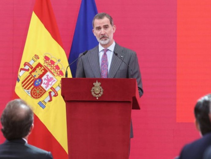El Rey Felipe ha pronunciado un discurso con motivo de la entrega de las Acreditaciones a los Embajadores Honorarios de la Marca España