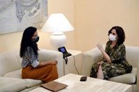 Monasterio ve un "error" que PP se aliara con Cs para gobernar y avisa a Ayuso de que se tendrá que "entender con Vox"