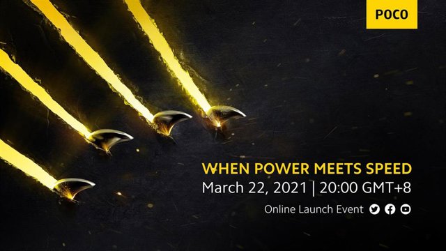 Cartel del evento de lanzamiento