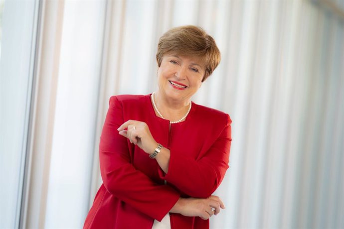 Archivo - Kristalina Georgieva, directora gerente del FMI