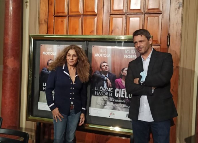 Lolita Flores y Luis Mottola en el Teatro Olympia
