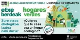 Vitoria abre este martes las inscripciones del programa 'Hogares Verdes' con talleres prácticos y sesiones en abierto