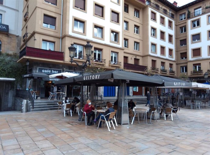 Establecimientos hosteleros en la Plaza Unamuno de Bilbao