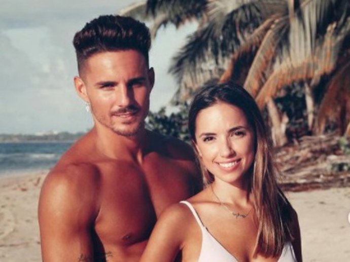 Lucía y Manuel en su paso por 'La isla de las tentaciones'