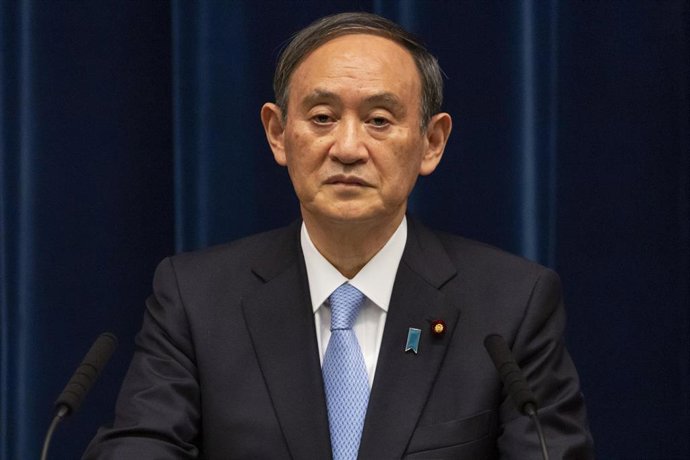 El primer ministro de Japón, Yoshihide Suga.