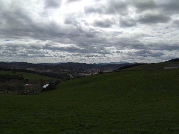 Cielos nublados en Euskadi.