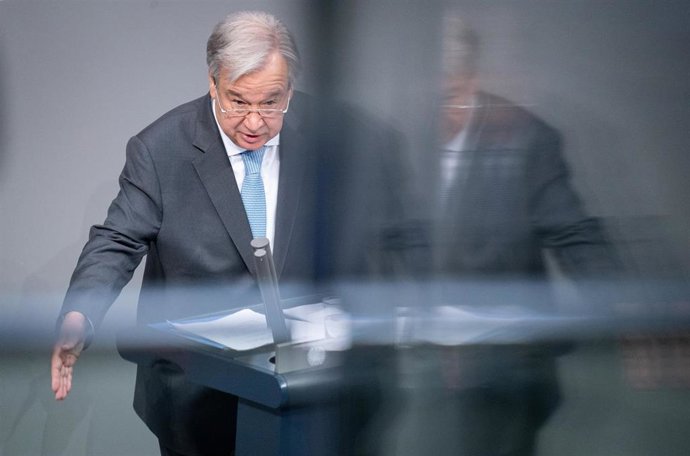 Archivo - El secretario general de la ONU, António Guterres