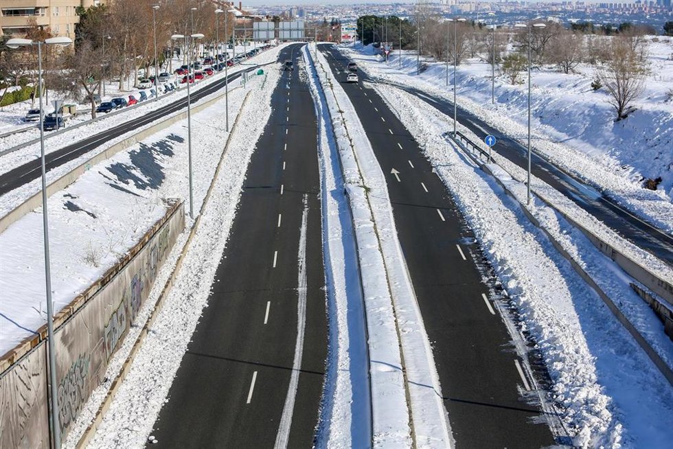 Archivo - La carretera M-503 a la altura de Somosaguas y Pozuelo de Alarcón, en Madrid