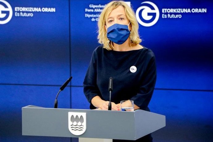 Archivo - La portavoz de la Diputación de Gipuzkoa, Eider Mendoza