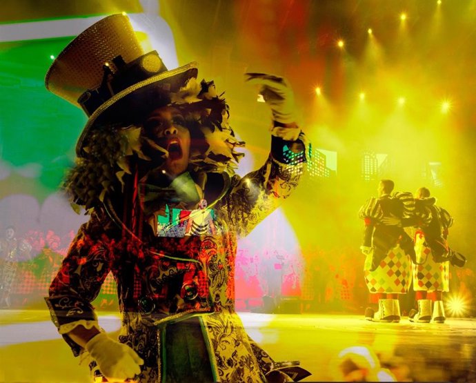 Fotografía ganadora del concurso oficial del Carnaval de Santa Cruz de Tenerife, de María Pisaca