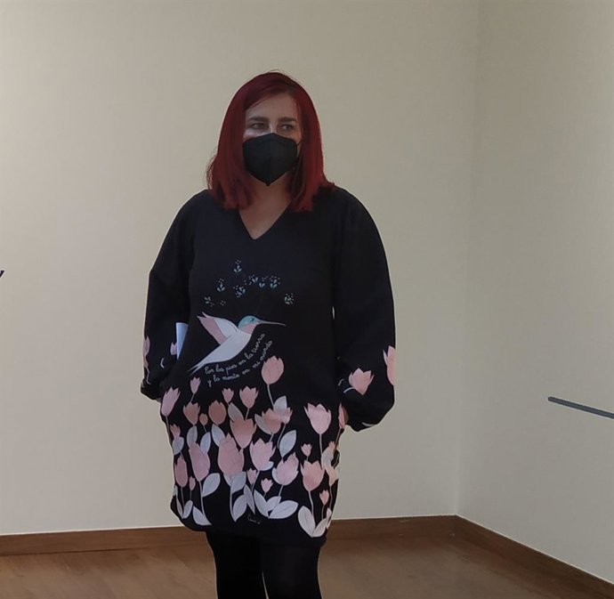 La concejala de Cultura, Fernanda Valdés, en una rueda de prensa de presentación de las actividades culturales para 2021