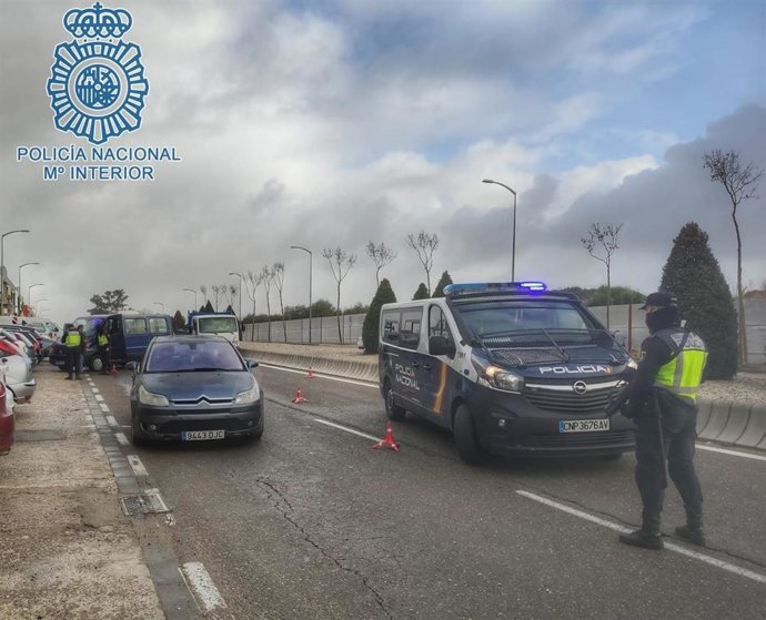 Operación de la Policía Nacional para la detención