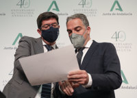 PP y Cs reafirman su pacto en Andalucía y se comprometen a no aceptar trasvase de cargos esta legislatura