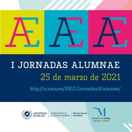 Cartel de las las Jornadas Alumnae