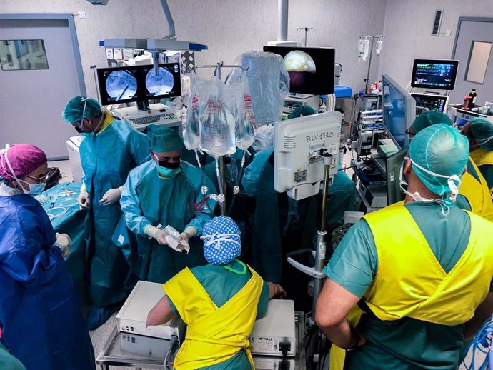 Cirugía renal percutánea en el Hospital Clínico San Cecilio