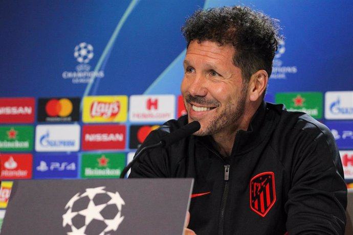 Archivo - Diego  Pablo Simeone