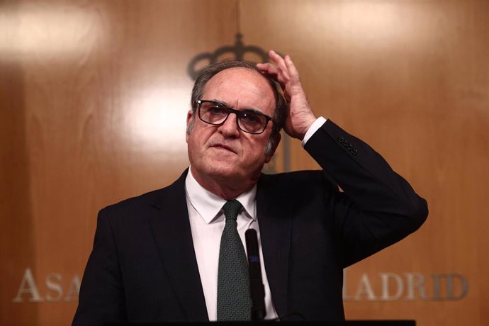 El candidato del PSOE a la Presidencia de la Comunidad de Madrid, Ángel Gabilondo.