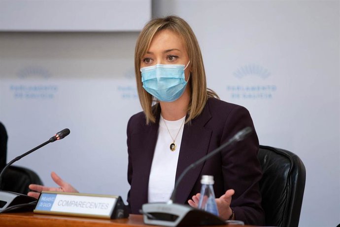 Archivo - La conselleira de Política Social, Fabiola García, en una imagen de archivo