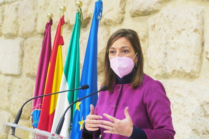 Archivo - La portavoz del PSOE en el Ayuntamiento de Córdoba, Isabel Ambrosio.