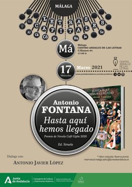 Presentación del libro de Antonio Fontana en el CAL de Málaga