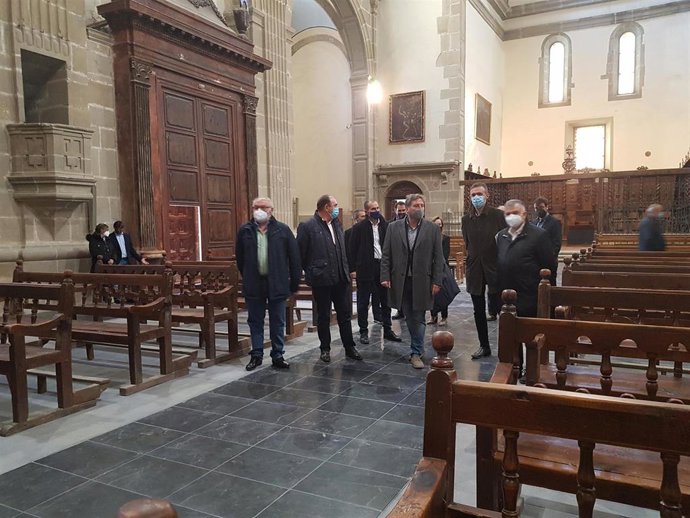 Finalizan las obras de rehabilitación de la iglesia de Rubielos de Mora (Teruel).