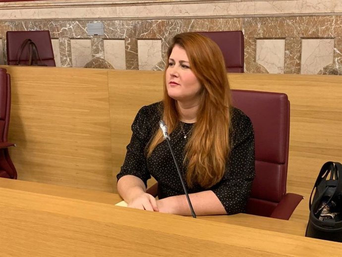 La coportavoz de Podemos Andalucía Susana Serrano en una foto de archivo.