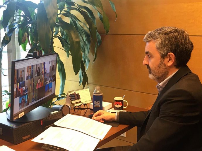 El consejero de Medio Rural y Cohesión Territorial del Principado de Asturias, Alejandro Calvo