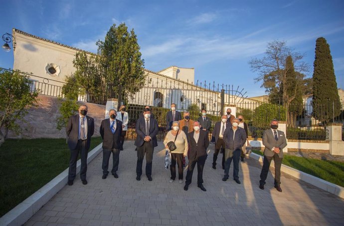 Inauguración de las obras del entorno del Santuario de Huelva