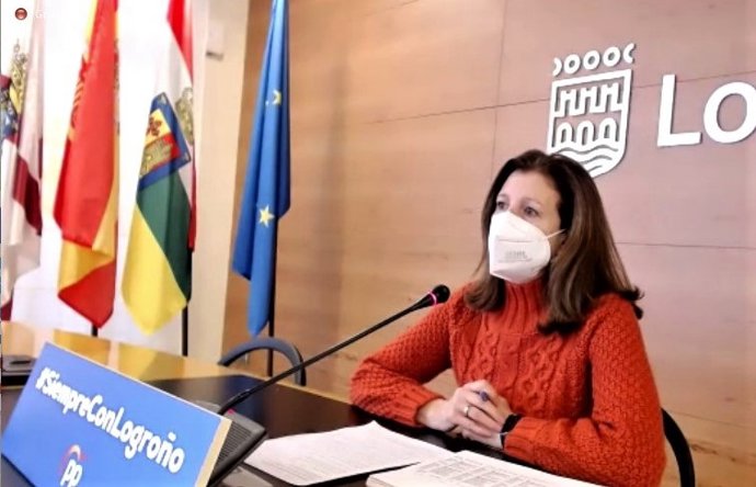 La concejal del PP en Logroño Mar San Martín critica que el Gobierno local "saque pecho" con los remanentes 2020 "pero tiene cientos de autónomos sin ayudas"