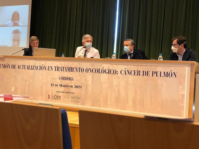 Presentación de la  jornada sobre cáncer de pulmón.