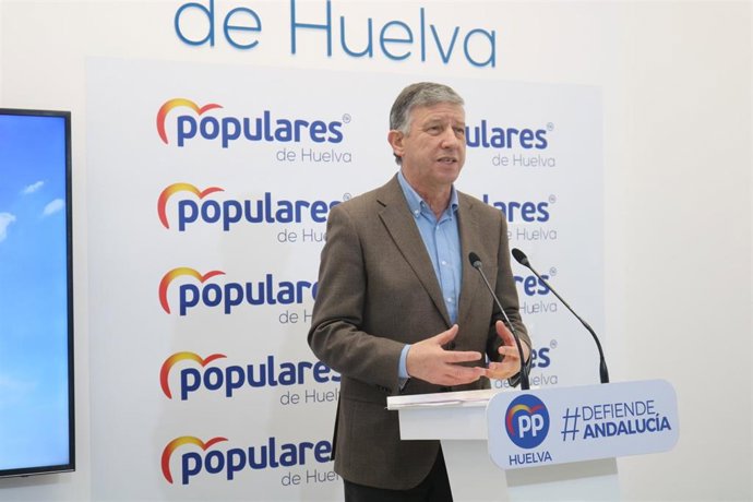 Archivo - Carmelo Romero, en rueda de prensa.