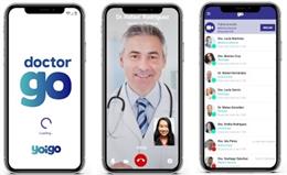 Aplicación de telemedicina 'Doctor Go', de Yoigo