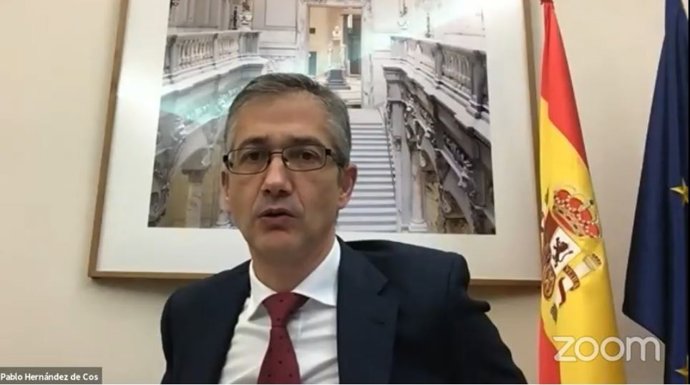 Archivo - El gobernador del Banco de España, Pablo Hernández de Cos.